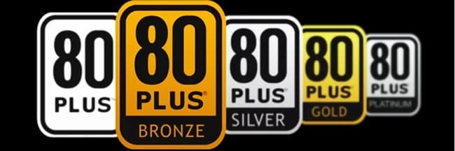 استاندارد 80PLUS Bronze