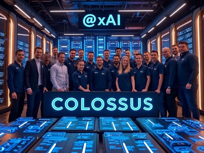 افتتاح ابررایانه colossus