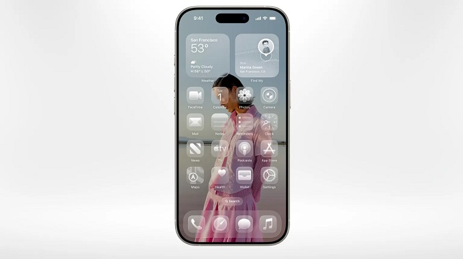 زبان طراحی Liquid glass اپل معرفی شد