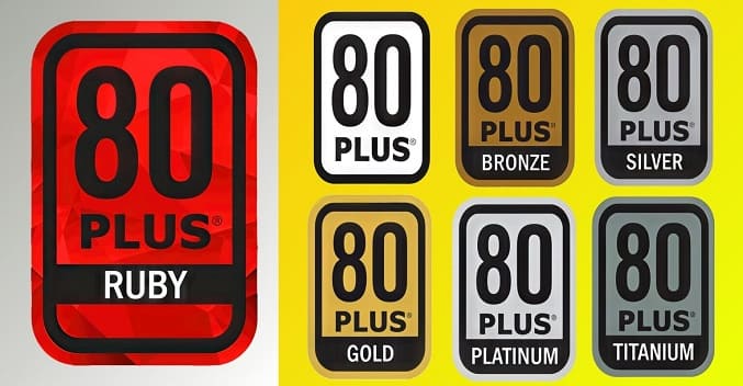 استاندارد80 Plus Ruby