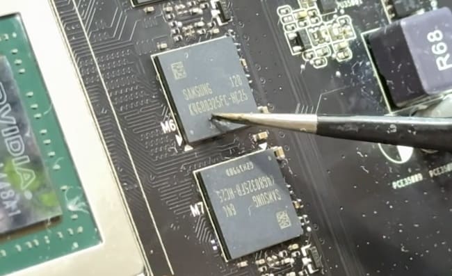 تراشههای حافظه GTX 970