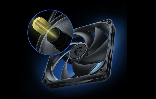 فن ۱۳۵ میلی‌متری با بلبرینگ Fluid Dynamic