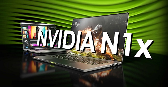 تراشه گیمینگ انویدیا N1x برای لپ تاپ