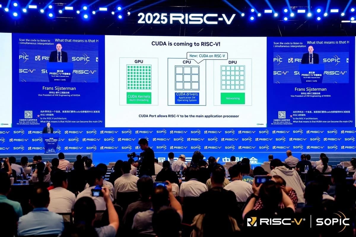 توضیحات انویدیا در اجلاس RISC-V در چین
