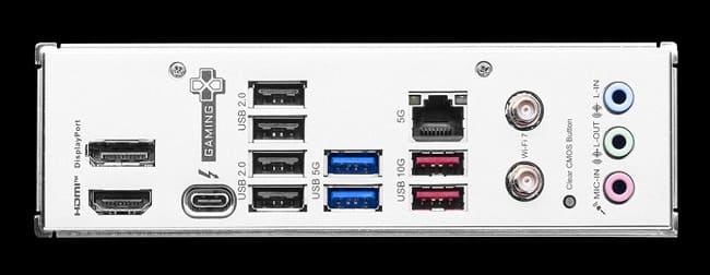 پورت‌های ارتباطی B860 GAMING PLUS