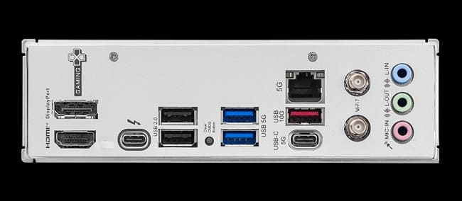 پورت های USB مادربرد B860M GAMING PLUS WIFI