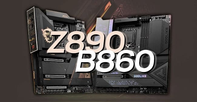 تفاوت B860 و Z890