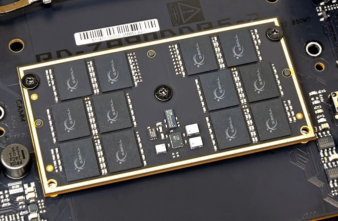 دستیابی به سرعت پایدار 10000MT/s توسط حافظه CAMM2