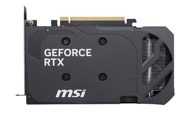 RTX 5050 Shadow 2X OC از پشت
