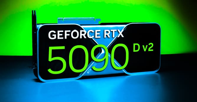 کارت گرافیک RTX 5090D V2 در چین عرضه شد