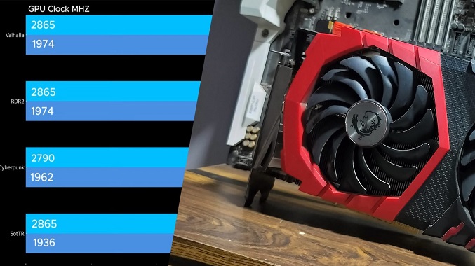 اورکلاک RTX 5050 تا فرکانس 3.3 گیگاهرتز با خنک‌کننده پردازنده