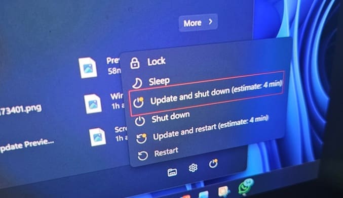 رفع باگ ده ساله «Update and Shutdown» در ویندوز ۱۱