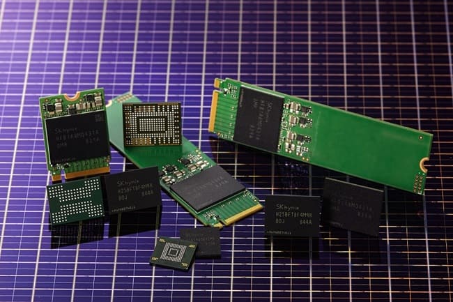 قطعات یک درایور SSD