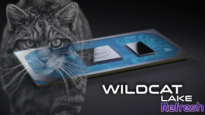 مشخصات پردازنده‌های Wildcat Lake Refresh اینتل لو رفت