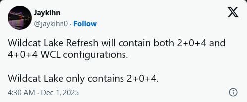 پردازنده‌های Wildcat refresh