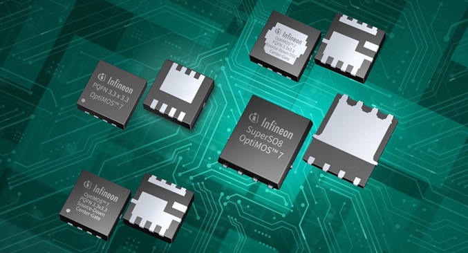 تراشه مدیریت توان Infineon روی مادربرد
