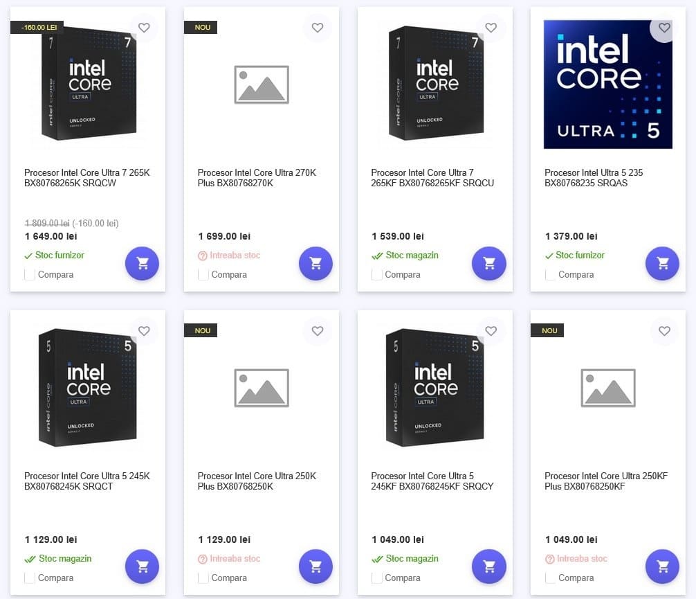 لیست شدن پردازنده‌های Core Ultra Plus