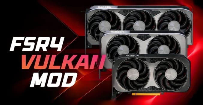 اجرای فناوری FSR 4 در بازی‌های Vulkan با آپدیت جدید Optiscaler