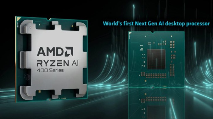 مشخصات پردازنده های دسکتاپ AMD Ryzen AI 400