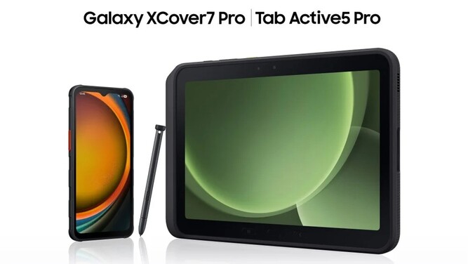 XCover7 Pro و Tab Active5 Pro 