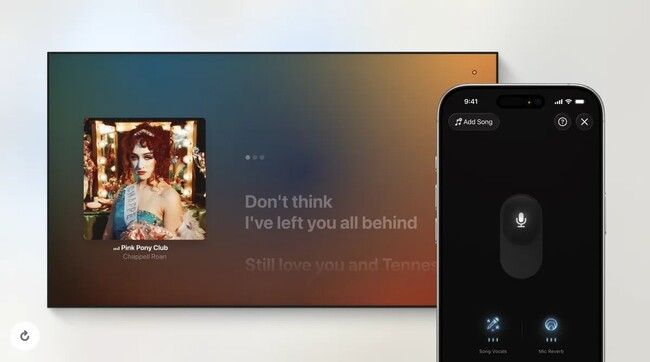 قابلیت apple music sing