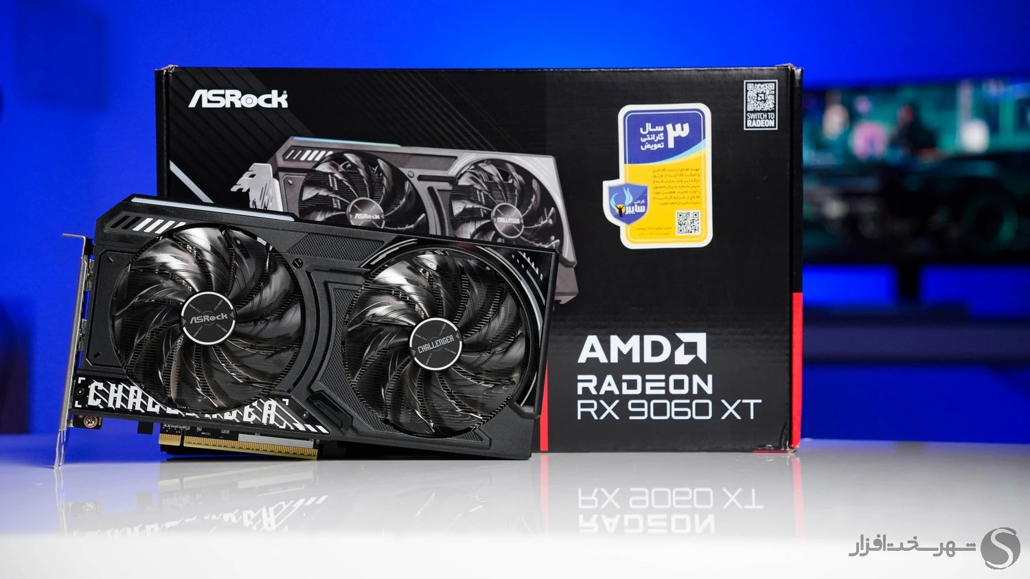 بررسی کارت گرافیک ازراک Radeon RX 9060 XT Challenger OC