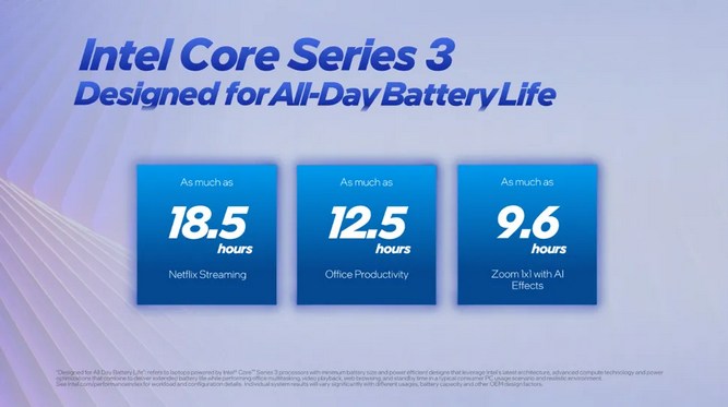 پردازنده های Core Series 3