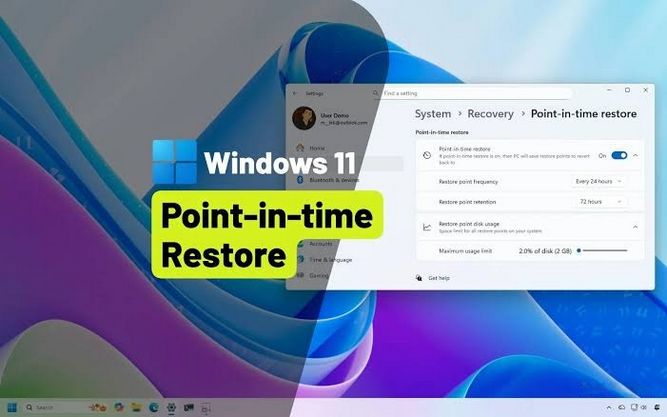 قابلیت Point-in-Time Restore
