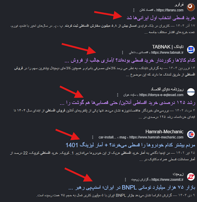فروش اقساطی آنلاین