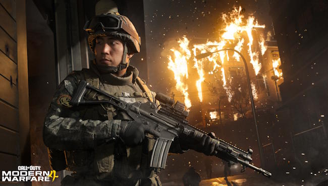 گرافیک Modern Warfare 4