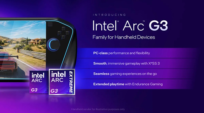 تراشه Arc G3 اینتل