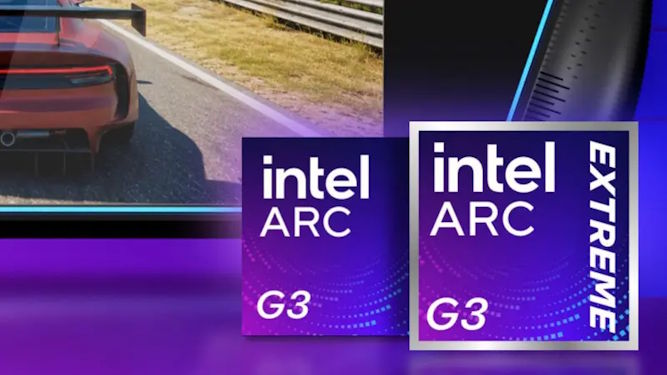 Arc G3 اینتل