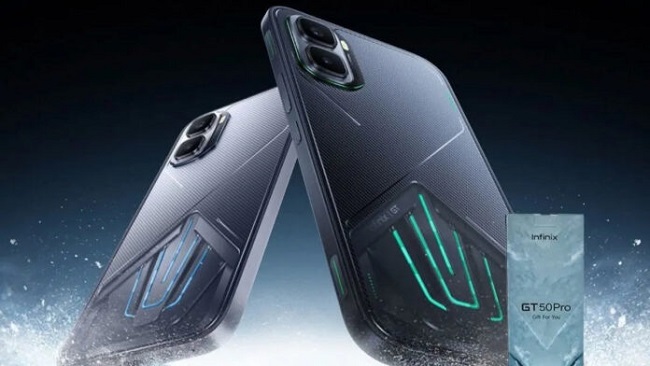 نمایشگر خنک کننده گوشی Infinix GT 50 Pro