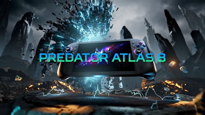 معرفی کنسول گیمینگ ایسر Predator Atlas 8