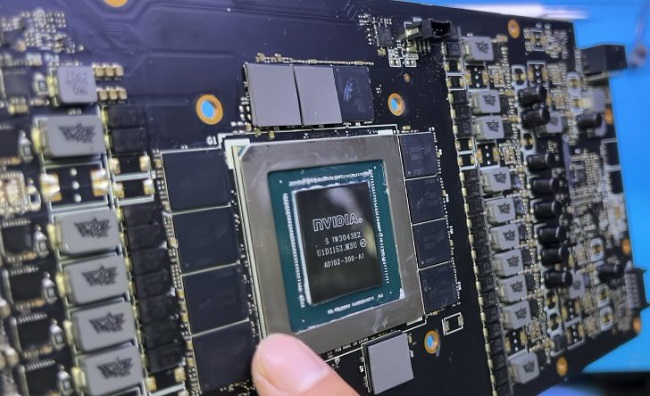 تصویر کارت گرافیک RTX 4090 تقلبی