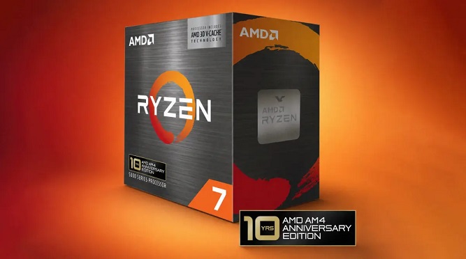 عرضه مجدد پردازنده Ryzen 7 5800X3D