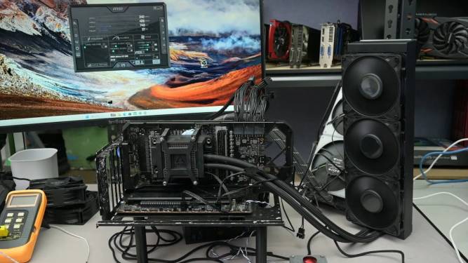 نتایج نصب واترکولر روی کارت گرافیک RTX 3080
