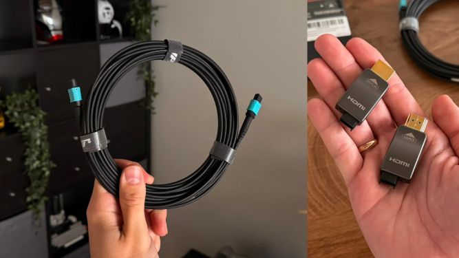 کابل HDMI فیبر نوری