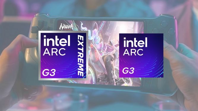 بنچمارک گیمینگ پردازنده Arc G3 Extreme اینتل