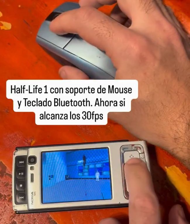 عملکرد مناسب بازی Half-Life روی گوشی نوکیا N95