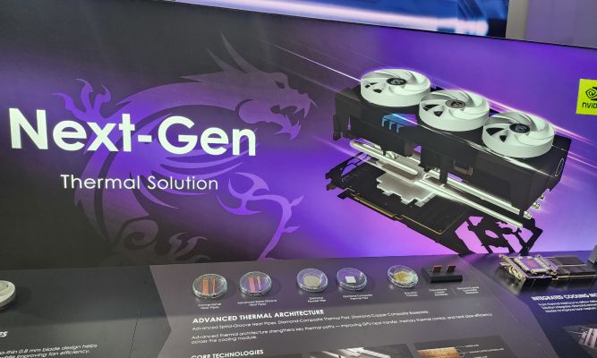سیستم خنک‌کننده جدید MSI