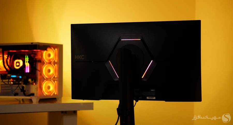 HKC MG27H13Q200 نورپردازی RGB در مانیتور