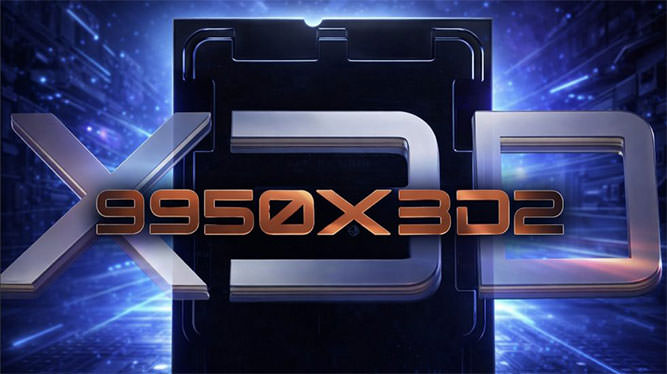 اولین اطلاعات از پردازنده Ryzen 9 9950X3D2