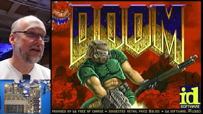 باز هم اجرای DOOM روی وسایل عجیب؛ اینبار روی کنترلر پرینتر 40 ساله!