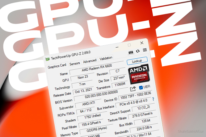 آموزش نرم‌افزار GPU-Z