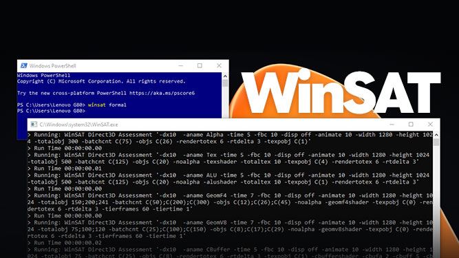 آشنایی با WinSAT؛ بنچمارک داخلی ویندوز