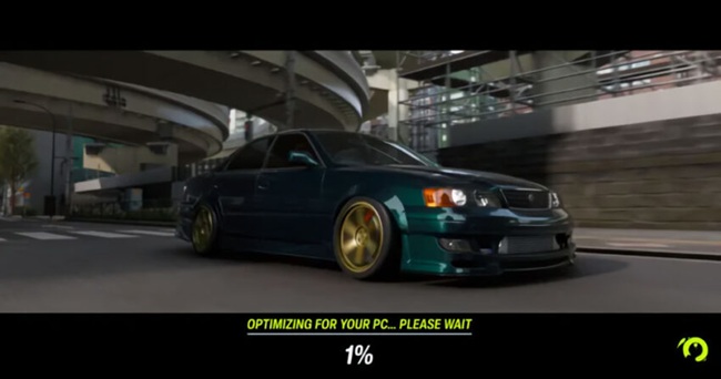 صفحه کامپایل شیدر در Forza Horizon 6