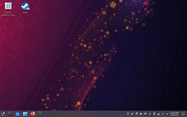 محیط دسکتاپ SteamOS