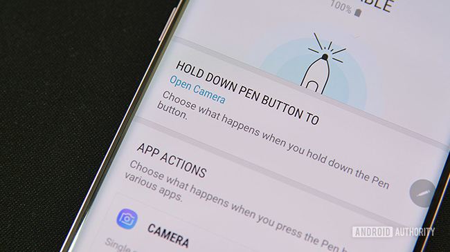 باز کردن برنامه‌ها از راه دور  Hold Button Open App S-Pen