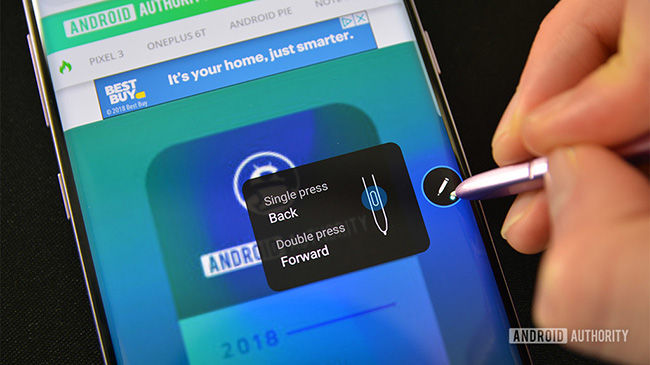 قابلیت های قلم S-Pen 